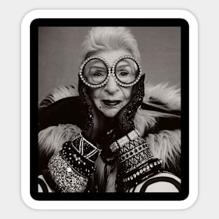 Iris Apfel Sticker